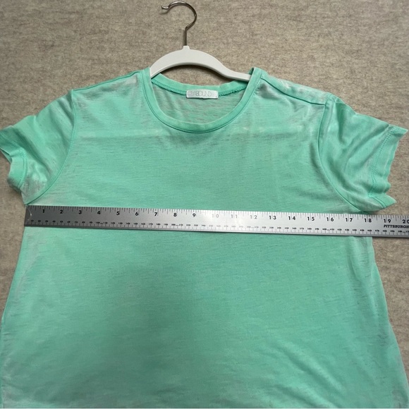 Womens Abound Women's Crop Top Burnout Cap Sleeve Juniors Large - Picture 7 of 7